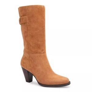 Aerosoles Liki Boots Suede Tan size 7